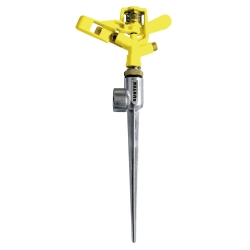 Aspersor Metalico Por Pulsaciones Con Estaca Metalica 1 Via Surtek