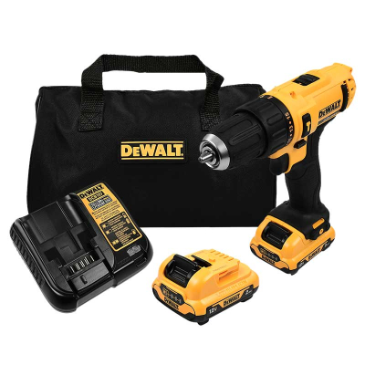 Taladro Rotomartillo 12V 3/8" Li-Ion 1.2Kg , Dcb122 2B 2.0Ah + Dcb107  1Cargadir  Dewalt
